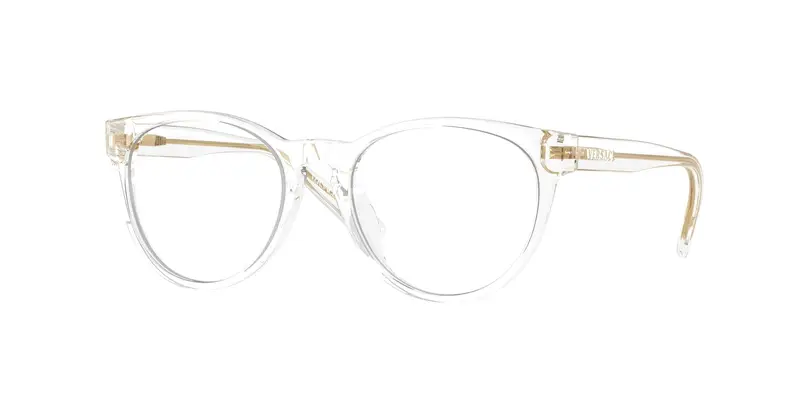 Versace Bambino VK3321U  148 Montature da vista Acetato Trasparente Trasparente Pantos Normale