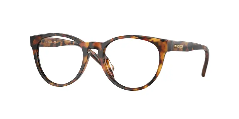 Versace Bambino VK3321U  5119 Montature da vista Acetato Tartaruga Trasparente Pantos Normale