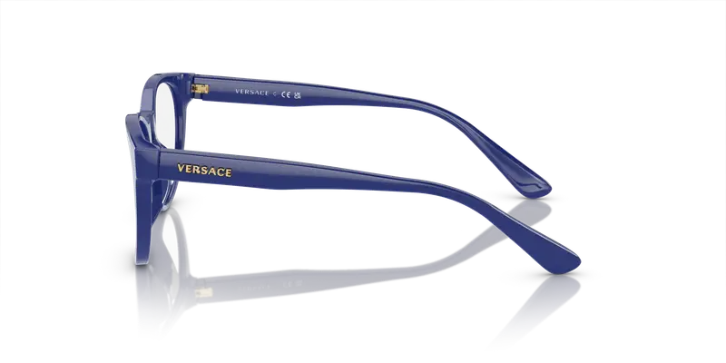 Versace Bambino VK3321U 5294 Montature da vista Acetato Blu Trasparente Pantos Normale miniatura 3