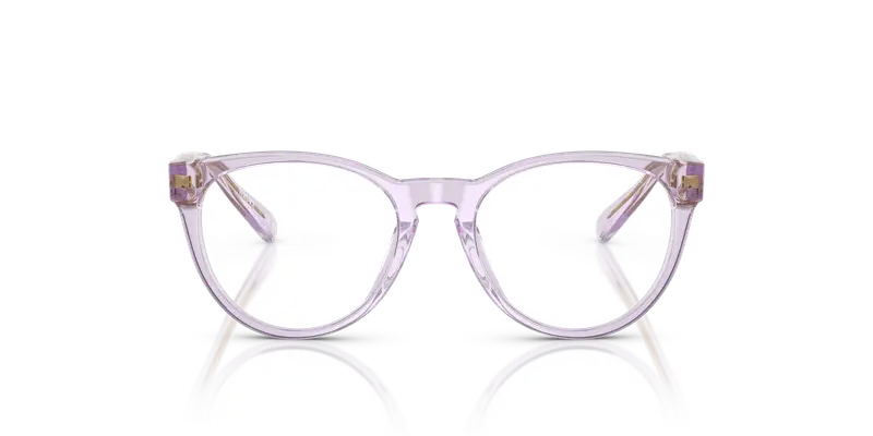 Versace Bambino VK3321U 5372 Montature da vista Acetato Rosa Trasparente Pantos Normale miniatura 2