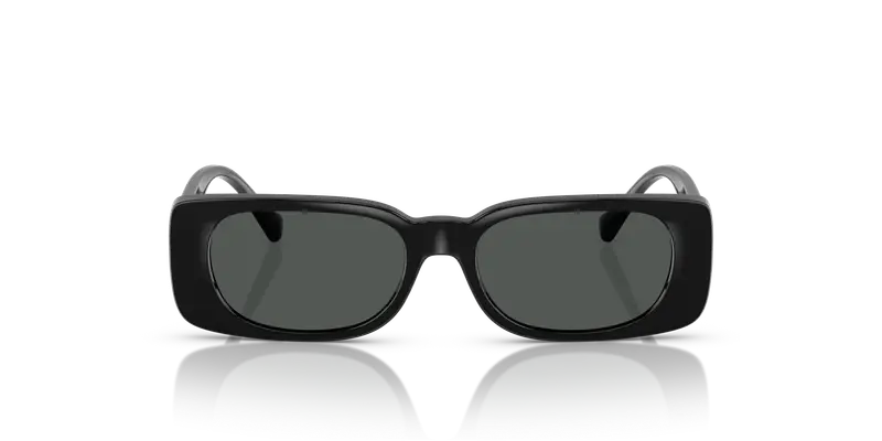 Versace Bambino VK4003U GB1/87 Occhiali da sole Iniettato Nero Grigio Squadrata Normale miniatura 2