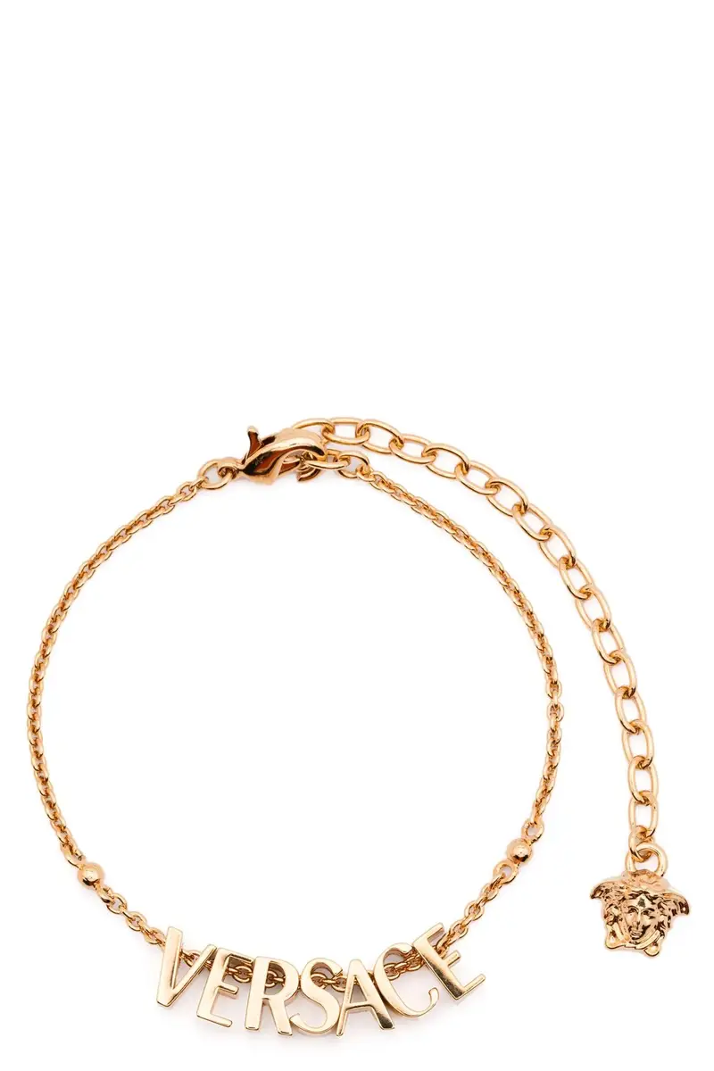 Bracciale 'Versace Logo' Oro
