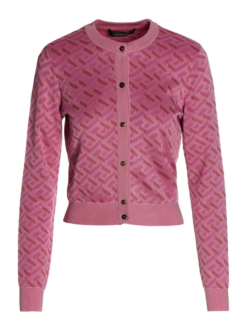 Versace Cardigan Rosa 3385993