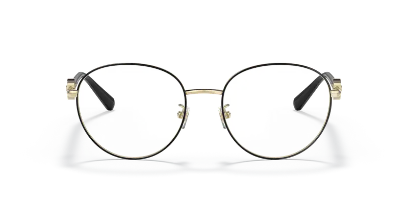 Versace Donna VE1273D 1433 Montature da vista Acciaio Nero Trasparente Pillow Normale miniatura 2