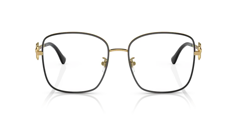 Versace Donna VE1286D 1443 Montature da vista Metallo Oro Trasparente Squadrata Normale miniatura 2