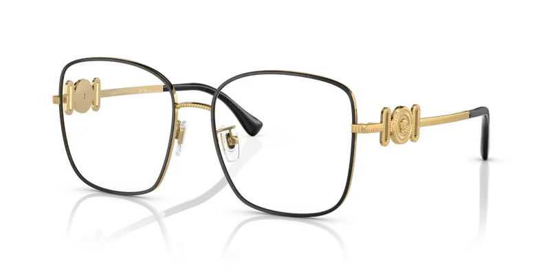 Versace Donna VE1286D 1443 Montature da vista Metallo Oro Trasparente Squadrata Normale miniatura 3