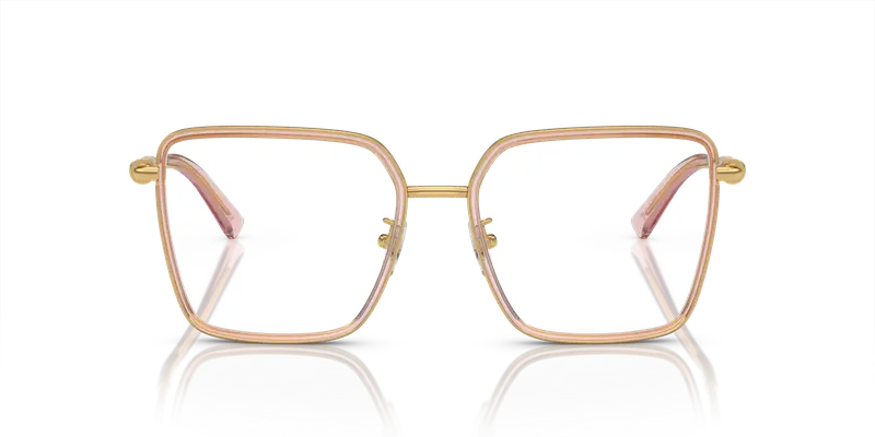 Versace Donna VE1294D 1507 Montature da vista Metallo Rosa Trasparente Farfalla Normale miniatura 2