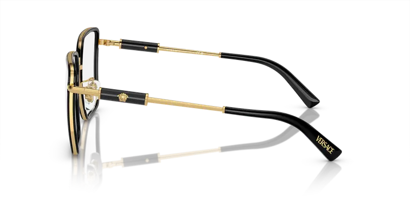 Versace Donna VE1294D 1511 Montature da vista Metallo Nero Trasparente Farfalla Normale miniatura 3