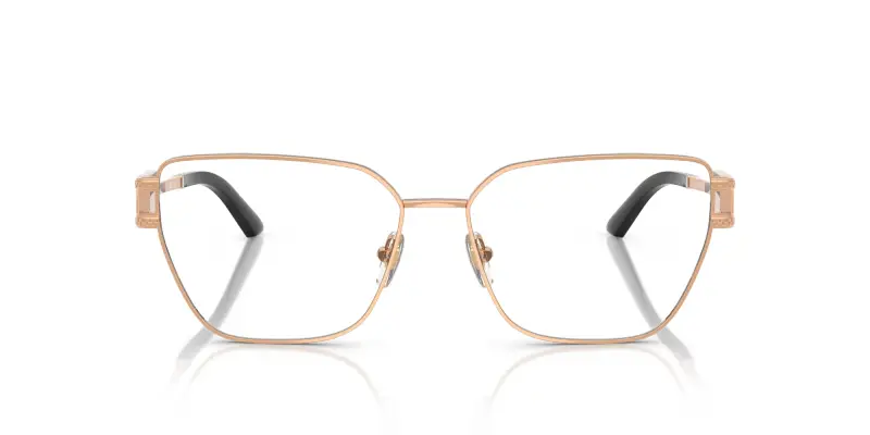 Donna VE1301 1412 Montature da vista Acciaio Oro Trasparente Pillow Normale miniatura 3