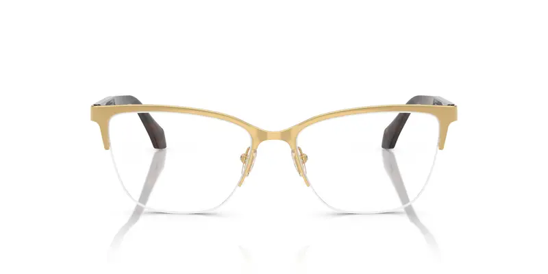 Versace Donna VE1304 1460 Montature da vista Metallo Oro Trasparente Cat Eye Normale miniatura 2