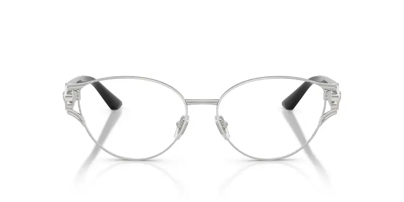 Donna VE1309 1001 Montature da vista Metallo Argento Trasparente Cat Eye Normale miniatura 3