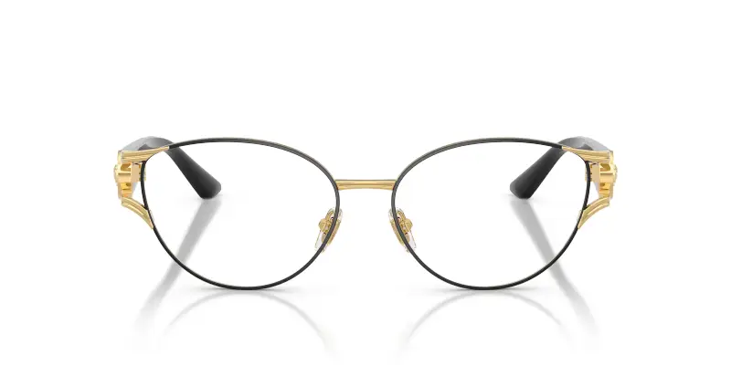 Donna VE1309 1436 Montature da vista Metallo Nero Trasparente Cat Eye Normale miniatura 3