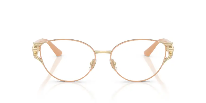 Donna VE1309 1519 Montature da vista Metallo Oro Trasparente Cat Eye Normale miniatura 3