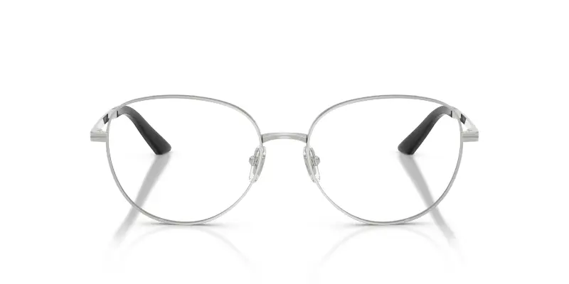 Donna VE1312 1001 Montature da vista Metallo Argento Trasparente Pantos Normale miniatura 3