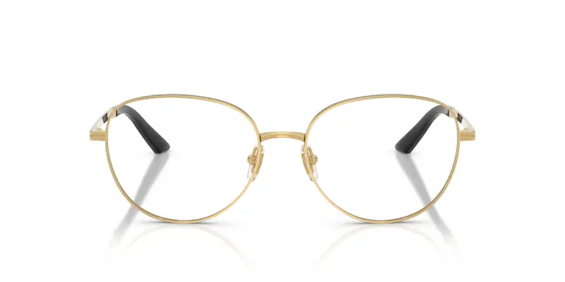 Donna VE1312 1002 Montature da vista Metallo Oro Trasparente Pantos Normale miniatura 3