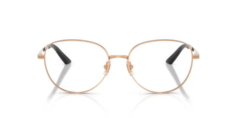 Donna VE1312 1412 Montature da vista Metallo Oro Trasparente Pantos Normale miniatura 3