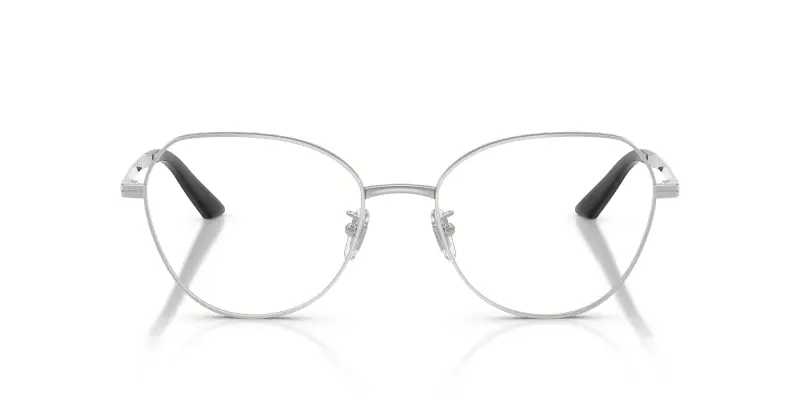 Donna VE1313D 1001 Montature da vista Metallo Argento Trasparente Pantos Normale miniatura 3