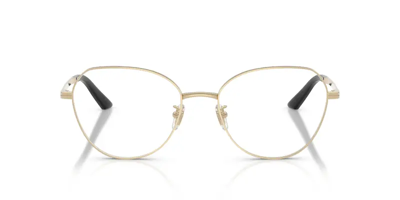 Donna VE1313D 1252 Montature da vista Metallo Oro Trasparente Pantos Normale miniatura 3