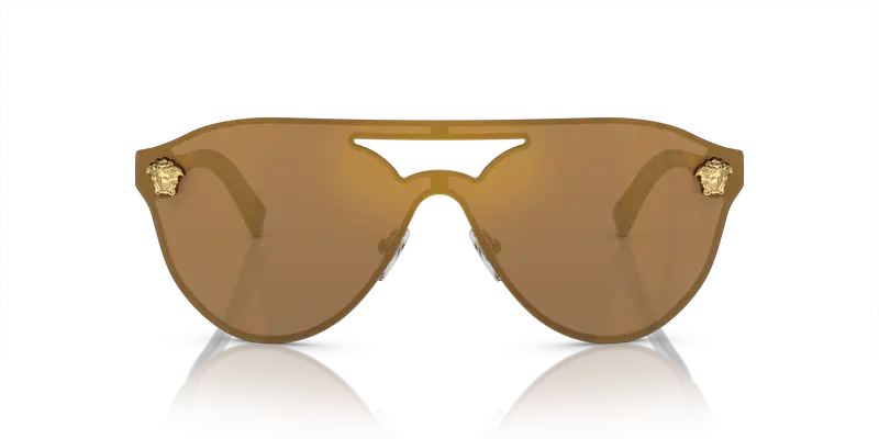 Versace Occhiali da sole Donna Oro 826102 miniatura 2