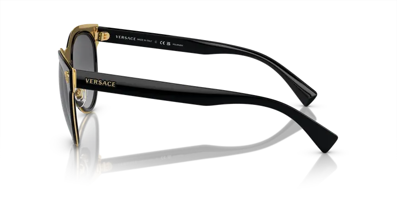 Versace Occhiali da sole Donna Grigio 826717 miniatura 3