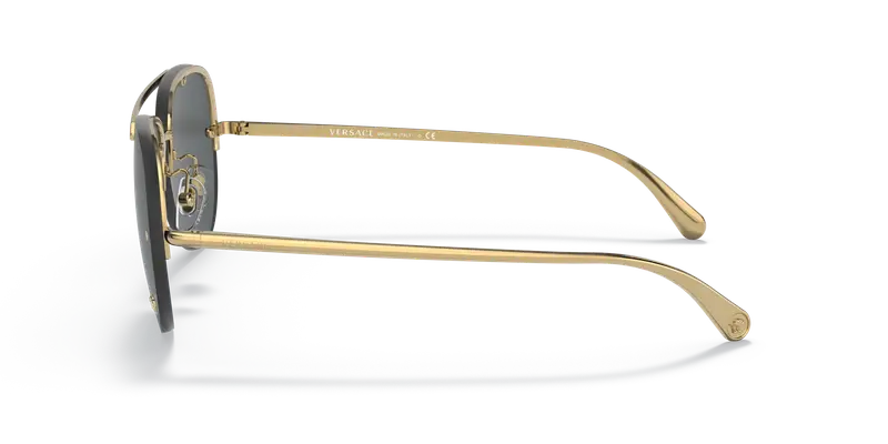 Versace Occhiali da sole Donna Grigio 855359 miniatura 3