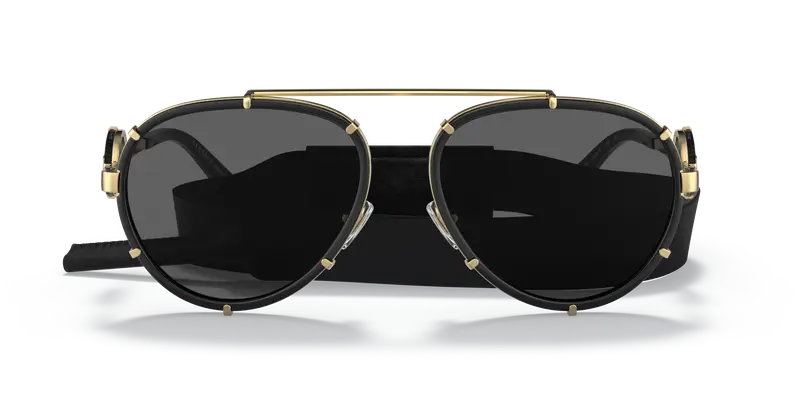 Versace Occhiali da sole Donna Grigio 855610 miniatura 2