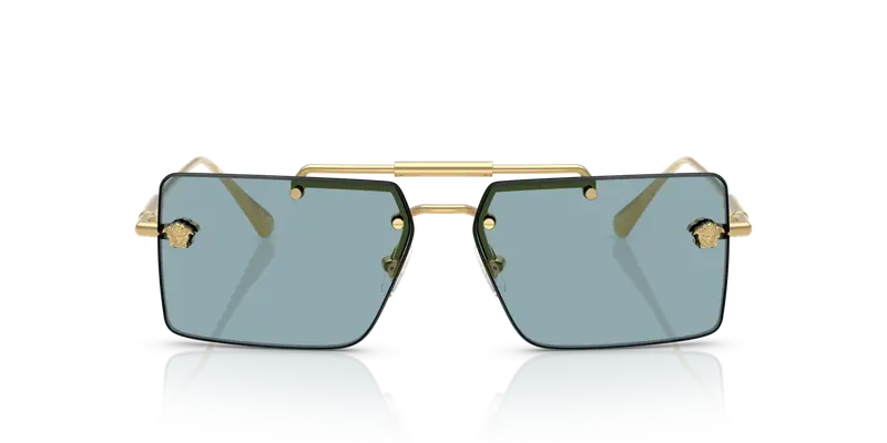 Versace Occhiali da sole Donna Blu 844805 miniatura 2