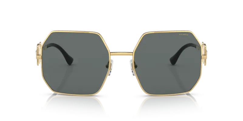 Versace Occhiali da sole Donna Grigio 856469 miniatura 2