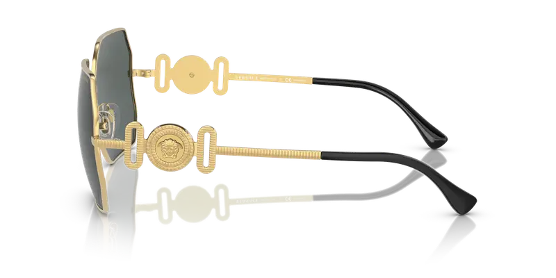 Versace Occhiali da sole Donna Grigio 856469 miniatura 3