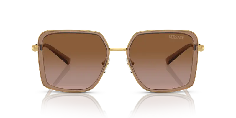 Versace Occhiali da sole Donna Marrone 858795 miniatura 2