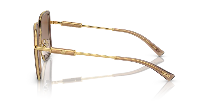 Versace Occhiali da sole Donna Marrone 858795 miniatura 3