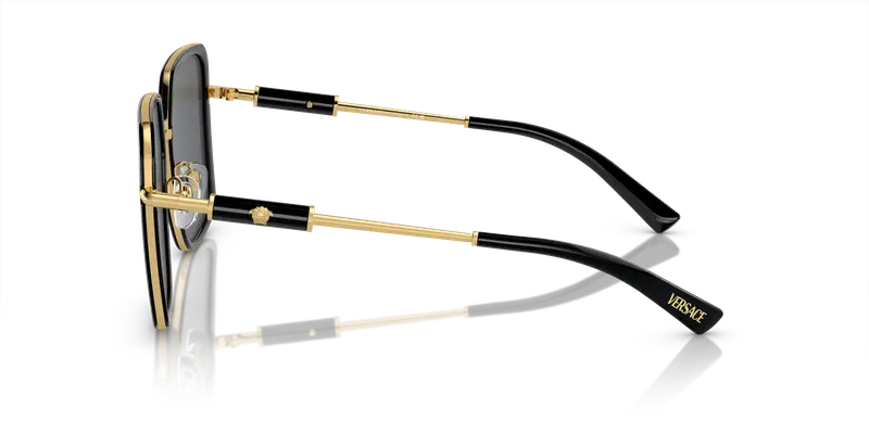 Versace Occhiali da sole Donna Nero 858796 miniatura 3