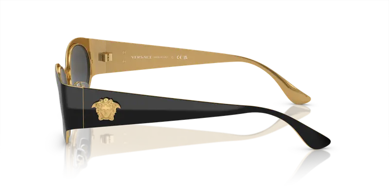 Versace Occhiali da sole Donna Grigio 858808 miniatura 3