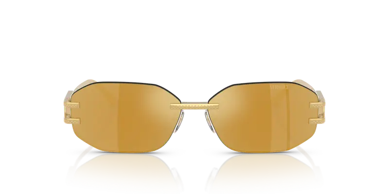 Versace Occhiali da sole Donna Marrone 838396 miniatura 2