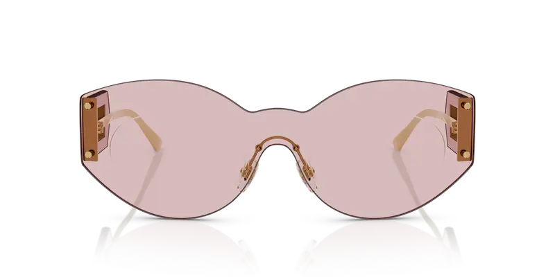 Versace Occhiali da sole Donna Rosa 838037 miniatura 2