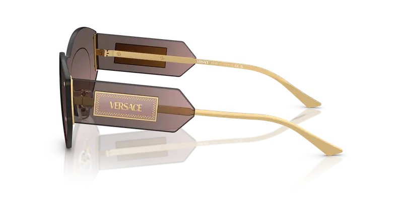 Versace Occhiali da sole Donna Argento 844795 miniatura 3