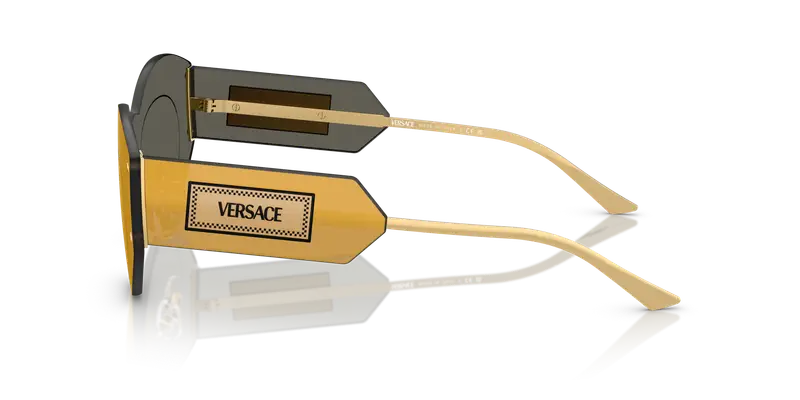 Versace Occhiali da sole Donna Marrone 838038 miniatura 3