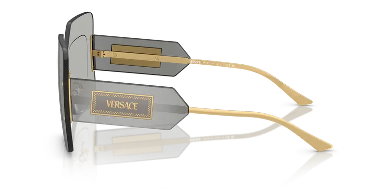 Versace Occhiali da sole Donna Argento 838477 miniatura 3