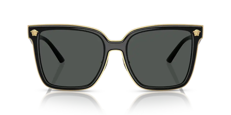 Versace Occhiali da sole Donna Grigio 838642 miniatura 2