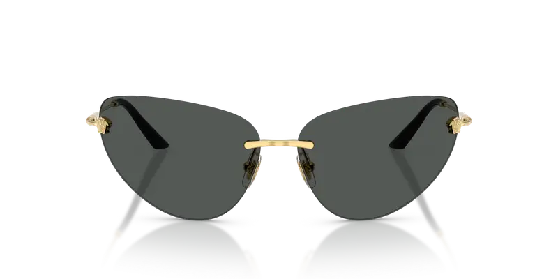 Versace Occhiali da sole Donna Grigio 846162 miniatura 2