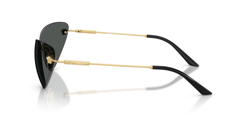 Versace Occhiali da sole Donna Grigio 846162 miniatura 3