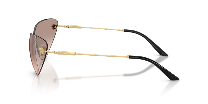 Versace Occhiali da sole Donna Oro 846163 miniatura 3