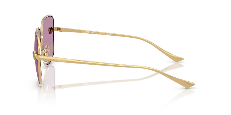 Versace Occhiali da sole Donna Oro 846171 miniatura 3