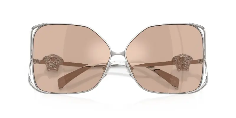 Versace Occhiali da sole Donna Argento 3182487 miniatura 2