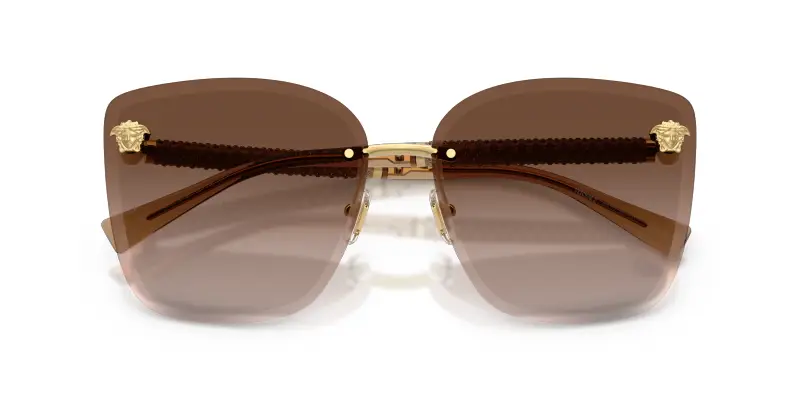 Versace Occhiali da sole Donna Marrone 3185357 miniatura 2