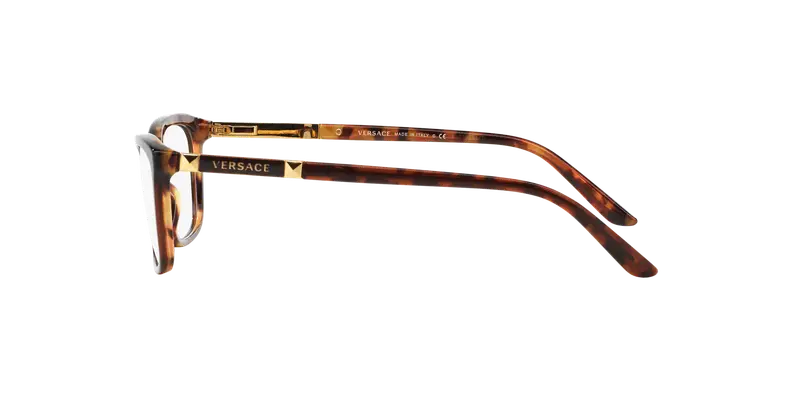 Versace Donna VE3186 5077 Montature da vista Acetato Tartaruga Trasparente Farfalla Normale miniatura 2