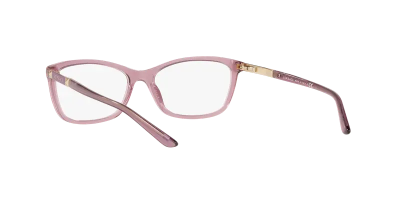 Versace Donna VE3186 5279 Montature da vista Acetato Viola Trasparente Farfalla Normale miniatura 3