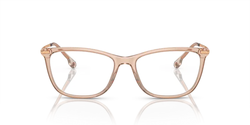 Versace Donna VE3274B 5215 Montature da vista Acetato Marrone Trasparente Pillow Normale miniatura 2