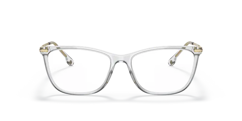 Versace Donna VE3274B 5305 Montature da vista Acetato Grigio Trasparente Pillow Normale miniatura 2