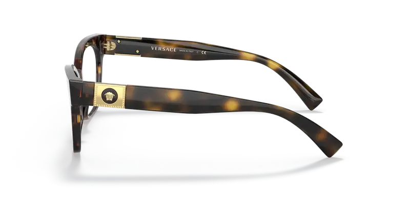 Versace Donna VE3294 108 Montature da vista Acetato Tartaruga Trasparente Cat Eye Normale miniatura 3